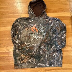 Realtree Xtra Brown Camouflage Hoodie